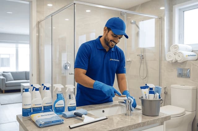 Bathroom Basic Cleaning Service