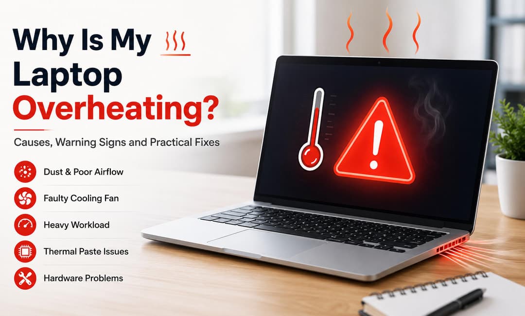 Why Is My Laptop Overheating? Causes, Signs & Fixes